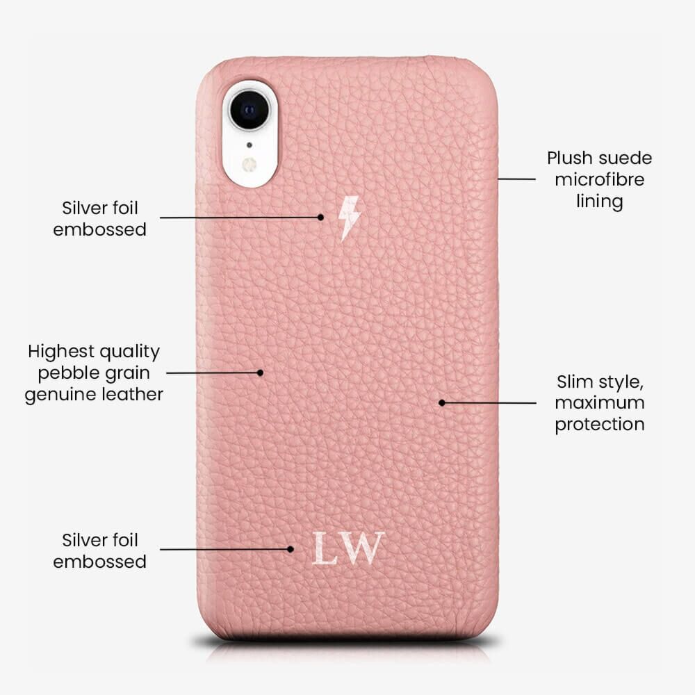 iPhone XS Genuine Leather Monogram Case