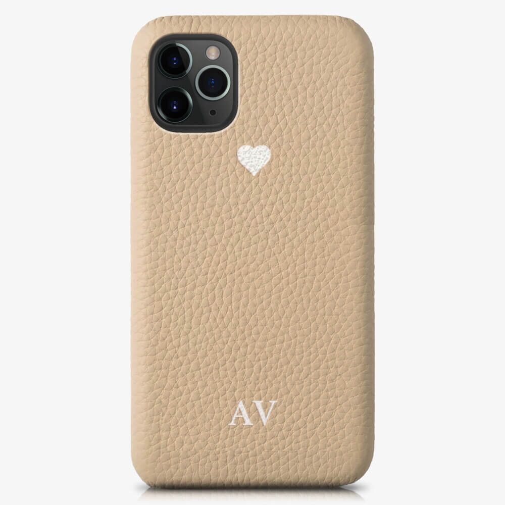 iPhone 11 Pro Max Genuine Leather Monogram Case