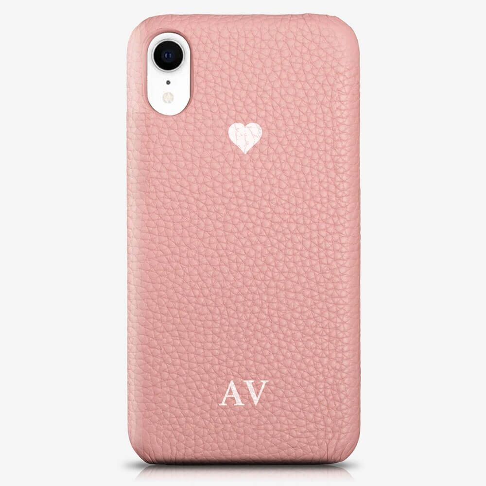 iPhone XR Genuine Leather Monogram Case