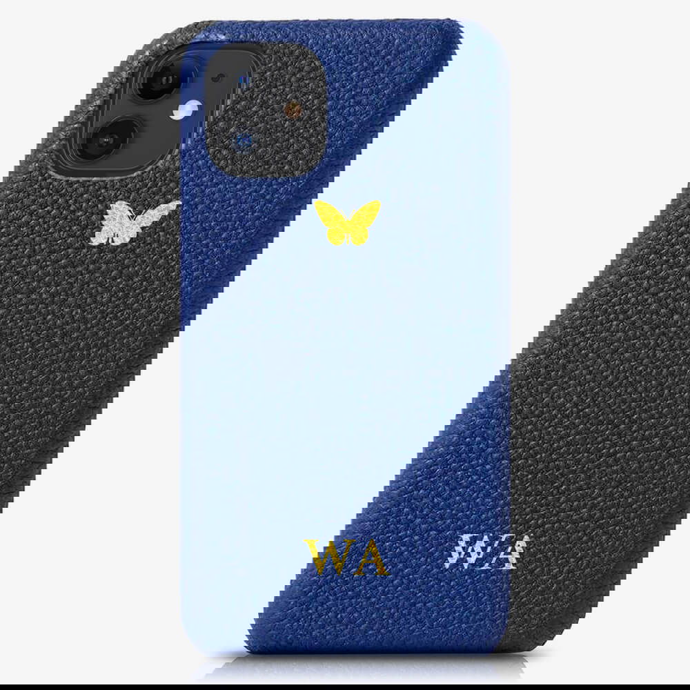 iPhone 11 Genuine Leather Monogram Case 14408