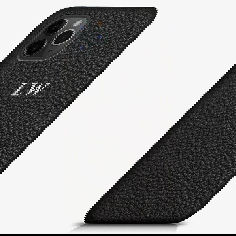 iPhone 11 Pro Max Genuine Leather Monogram Case 14419