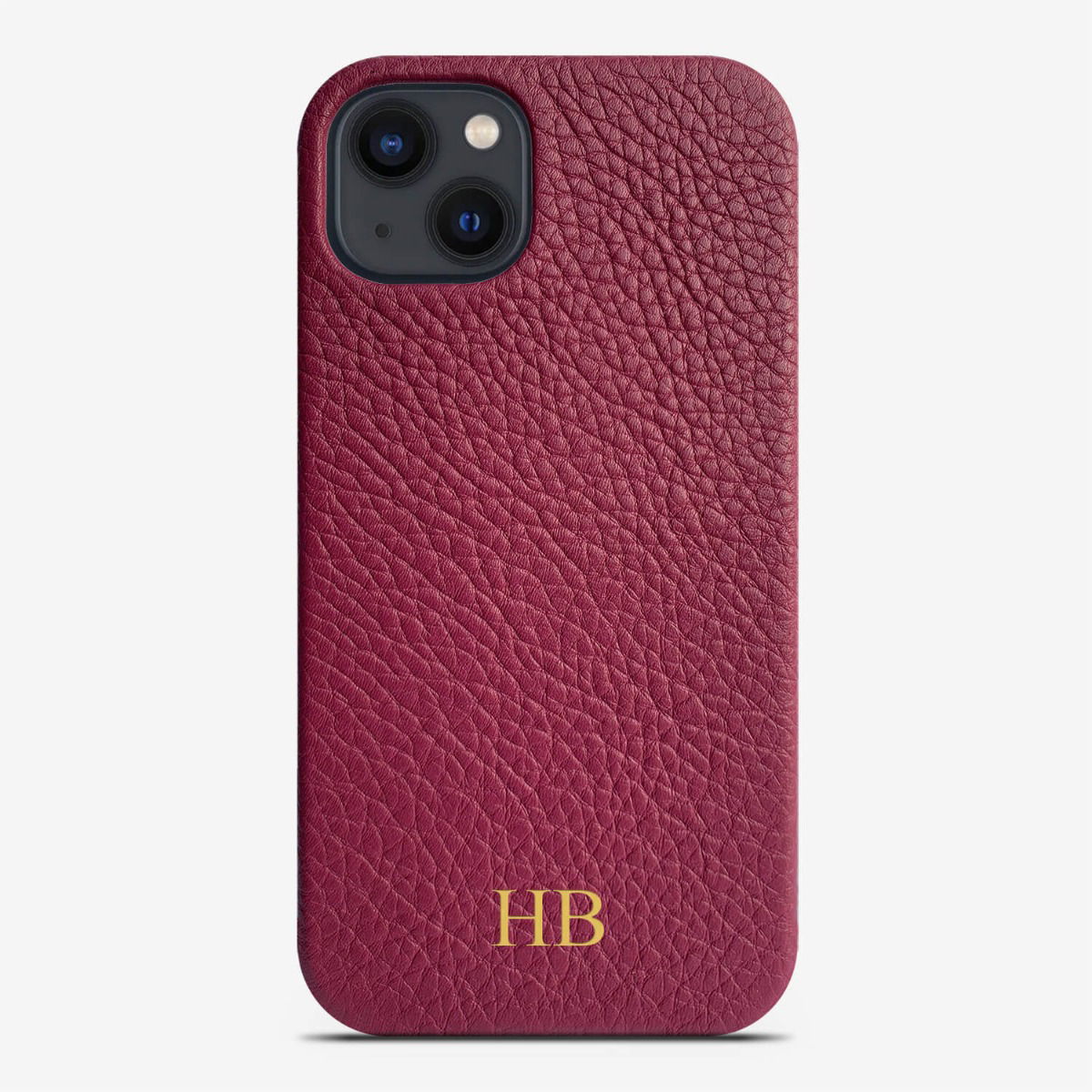 iPhone 13 Genuine Leather Monogram Case 17606