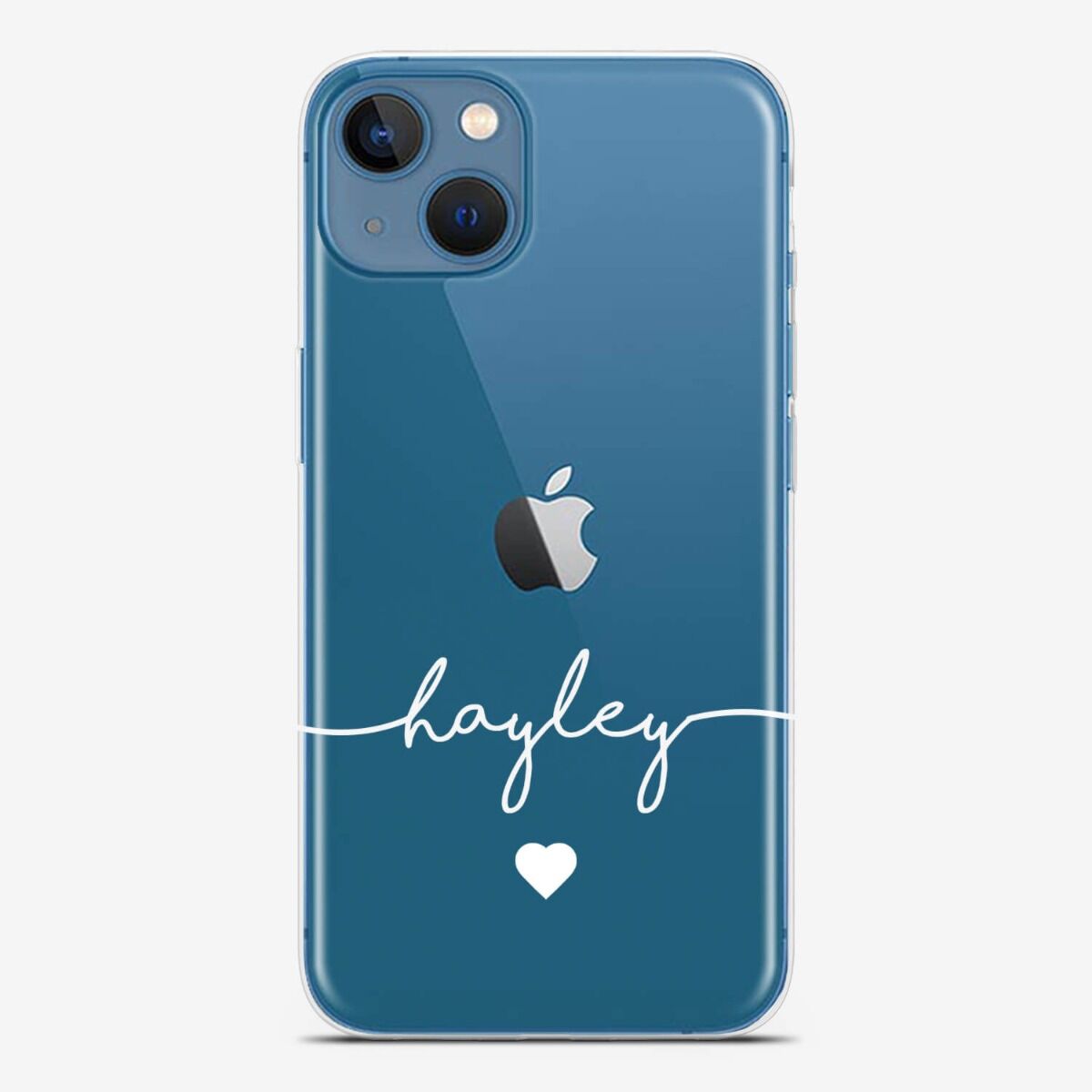 Personalised iPhone 15 Plus Clear Soft Silicone Case 18107 Personalised iPhone 15 Plus Clear Soft Silicone Case 18107