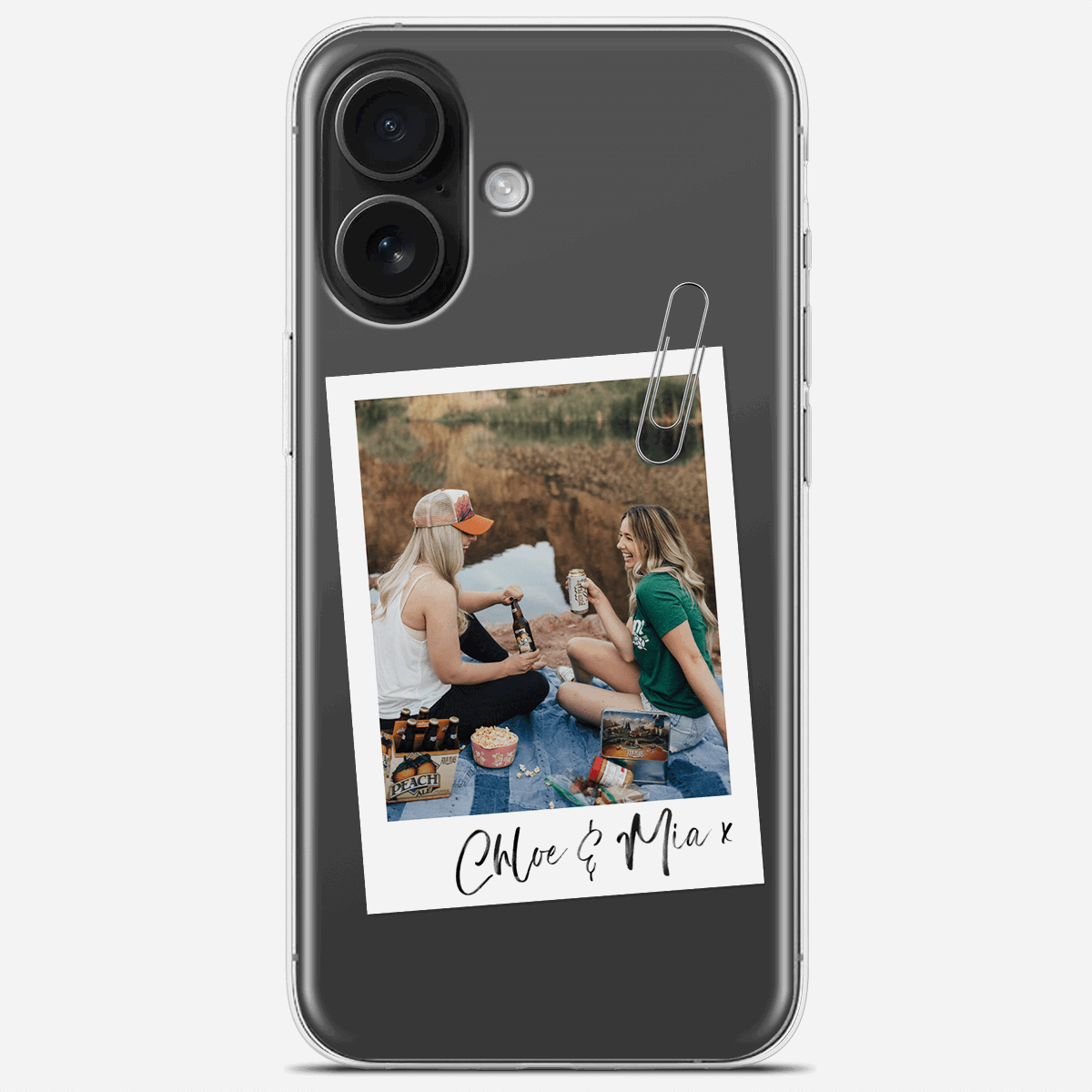 iPhone 16 Clear Soft Silicone Case 18184 iPhone 16 Clear Soft Silicone Case 18184