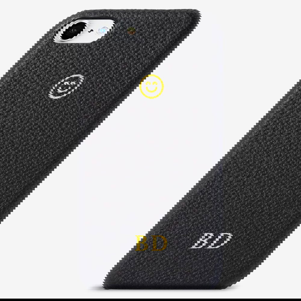 iPhone 8 Genuine Leather Monogram Case 14115 iPhone 8 Genuine Leather Monogram Case 14115