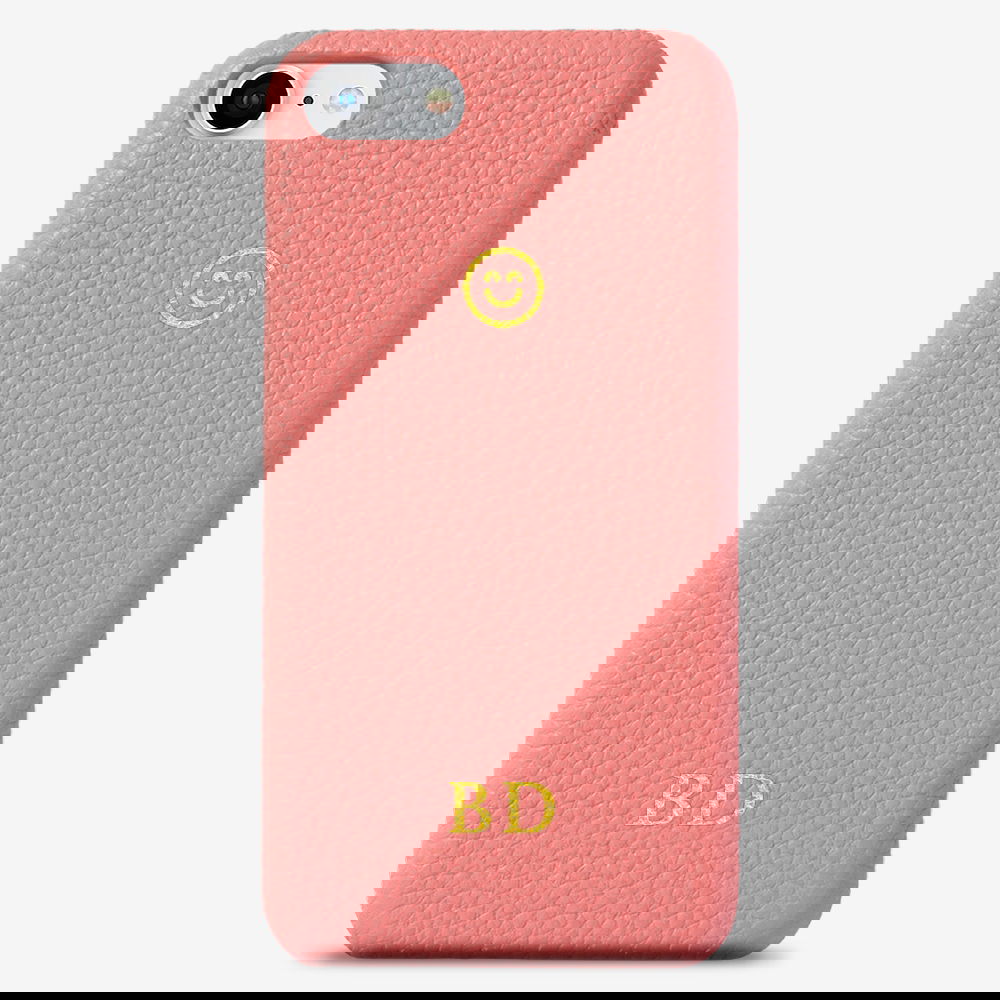 iPhone 8 Genuine Leather Monogram Case 14118 iPhone 8 Genuine Leather Monogram Case 14118