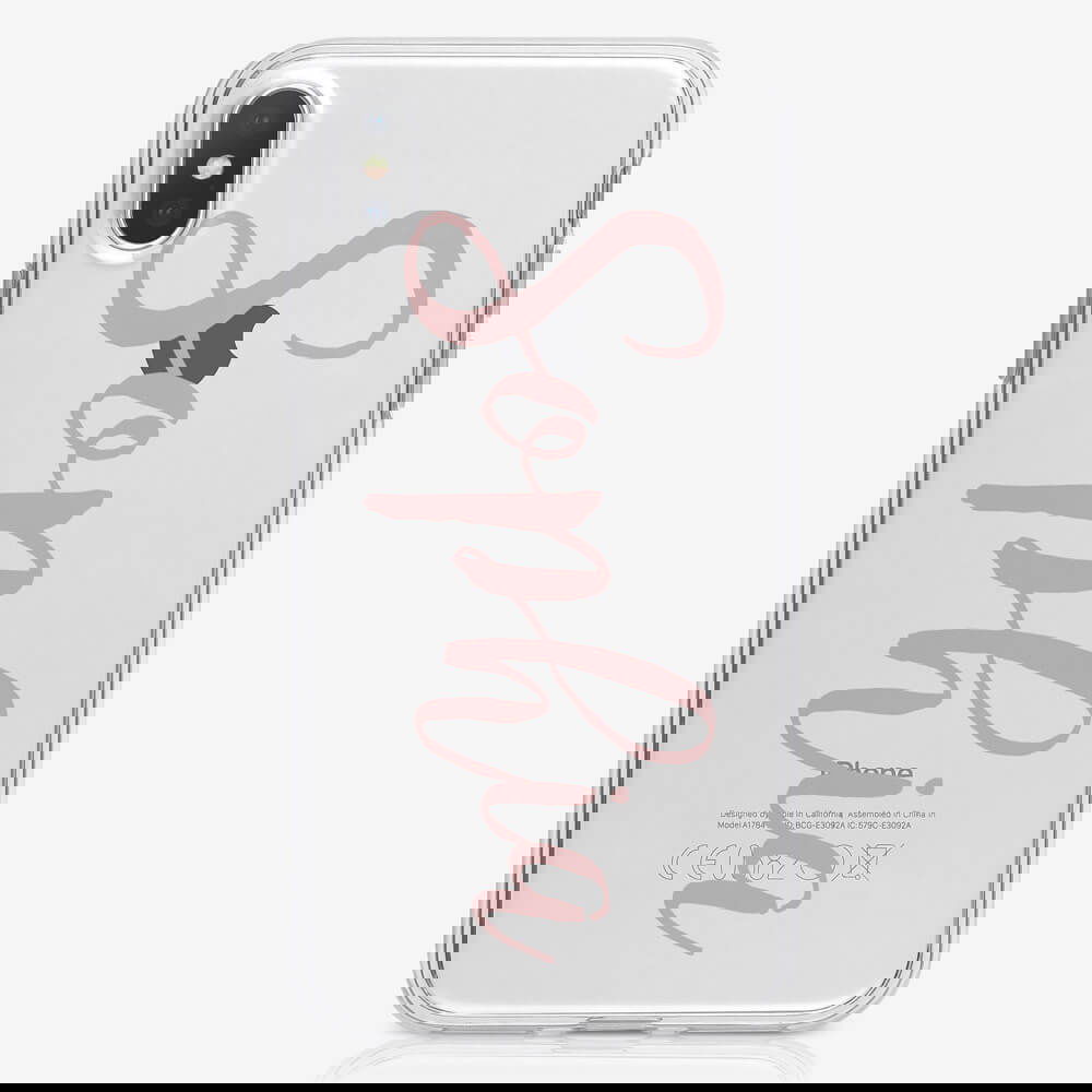iPhone X Clear Hard Case 13487
