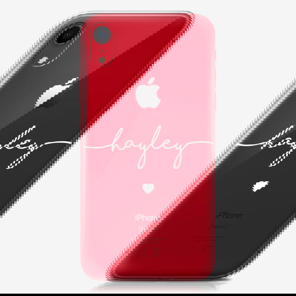 iPhone XR Clear Hard Case 13349