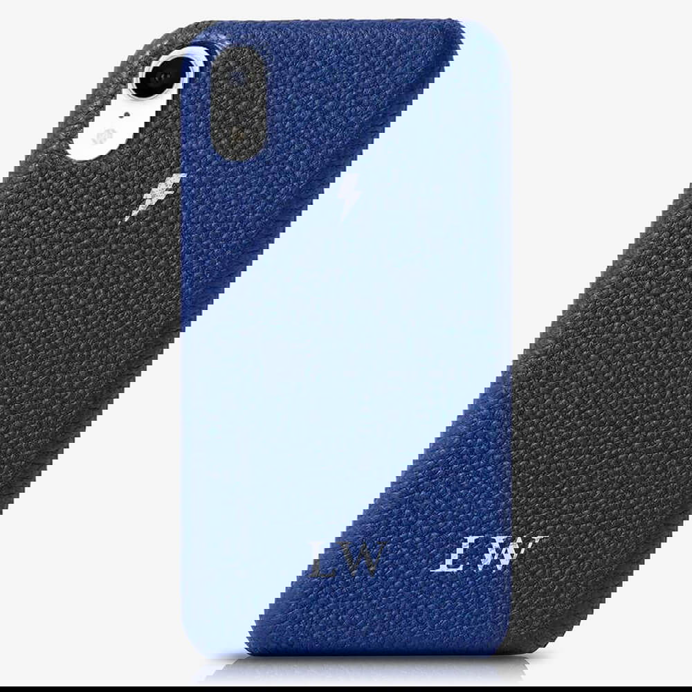 iPhone X Genuine Leather Monogram Case 14064