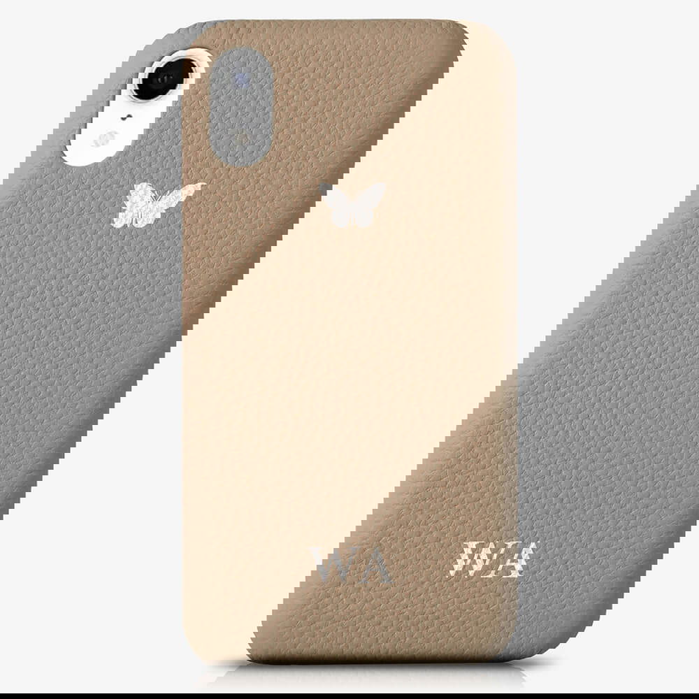 iPhone X Genuine Leather Monogram Case 14067