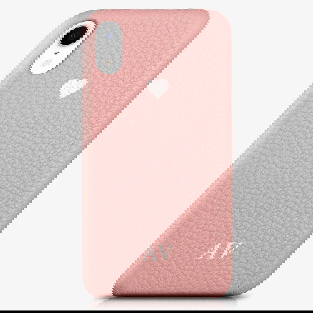 iPhone XS Genuine Leather Monogram Case 14055