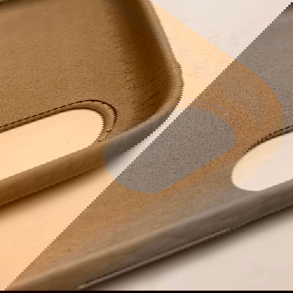 iPhone XS Genuine Leather Monogram Case 14059