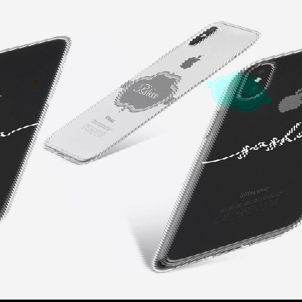 iPhone XS Max Clear Hard Case 13352