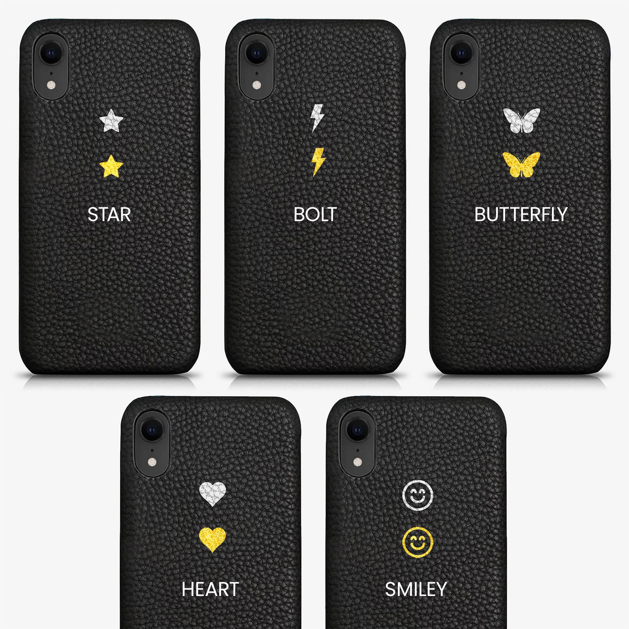 iPhone 11 Genuine Leather Monogram Case 14390