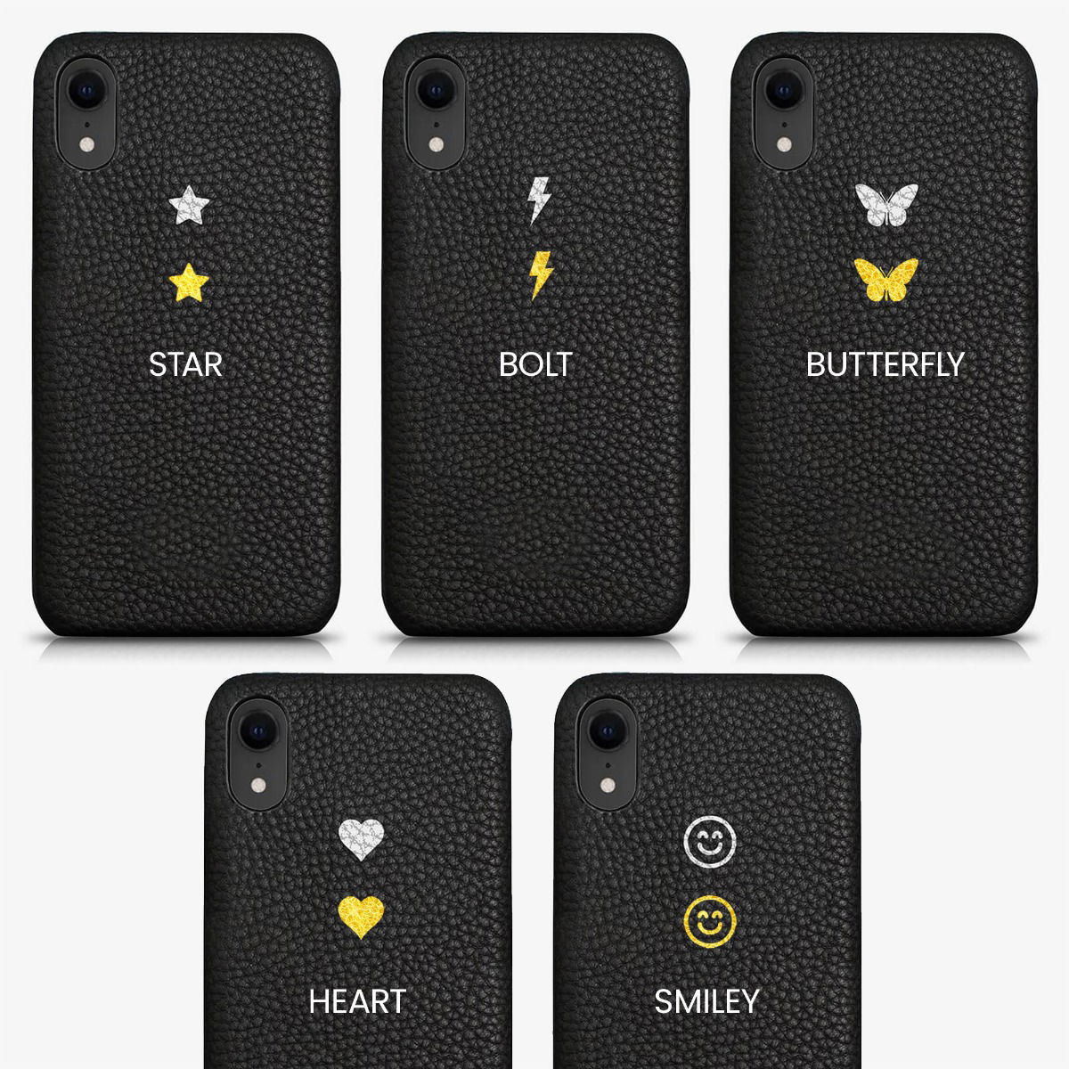 iPhone SE 2020 Genuine Leather Monogram Case 17083