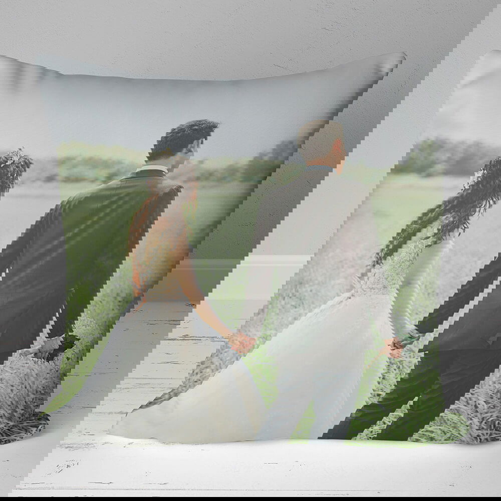 Faux Suede Photo Cushion 13897 Faux Suede Photo Cushion 13897