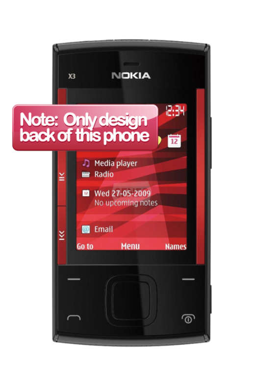 Nokia X3 Skin 3971