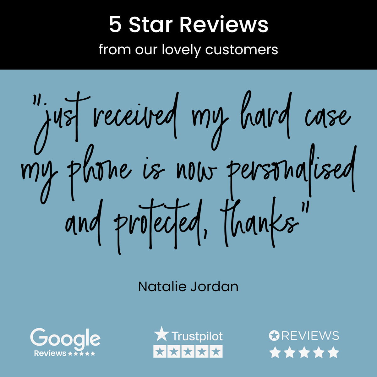 Our customers love our cases... Our customers love our cases...