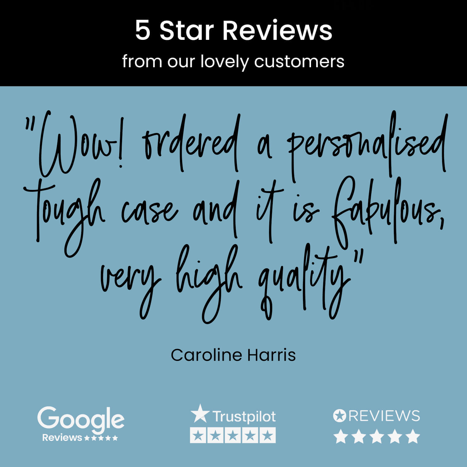 Our customers love our cases... Our customers love our cases...
