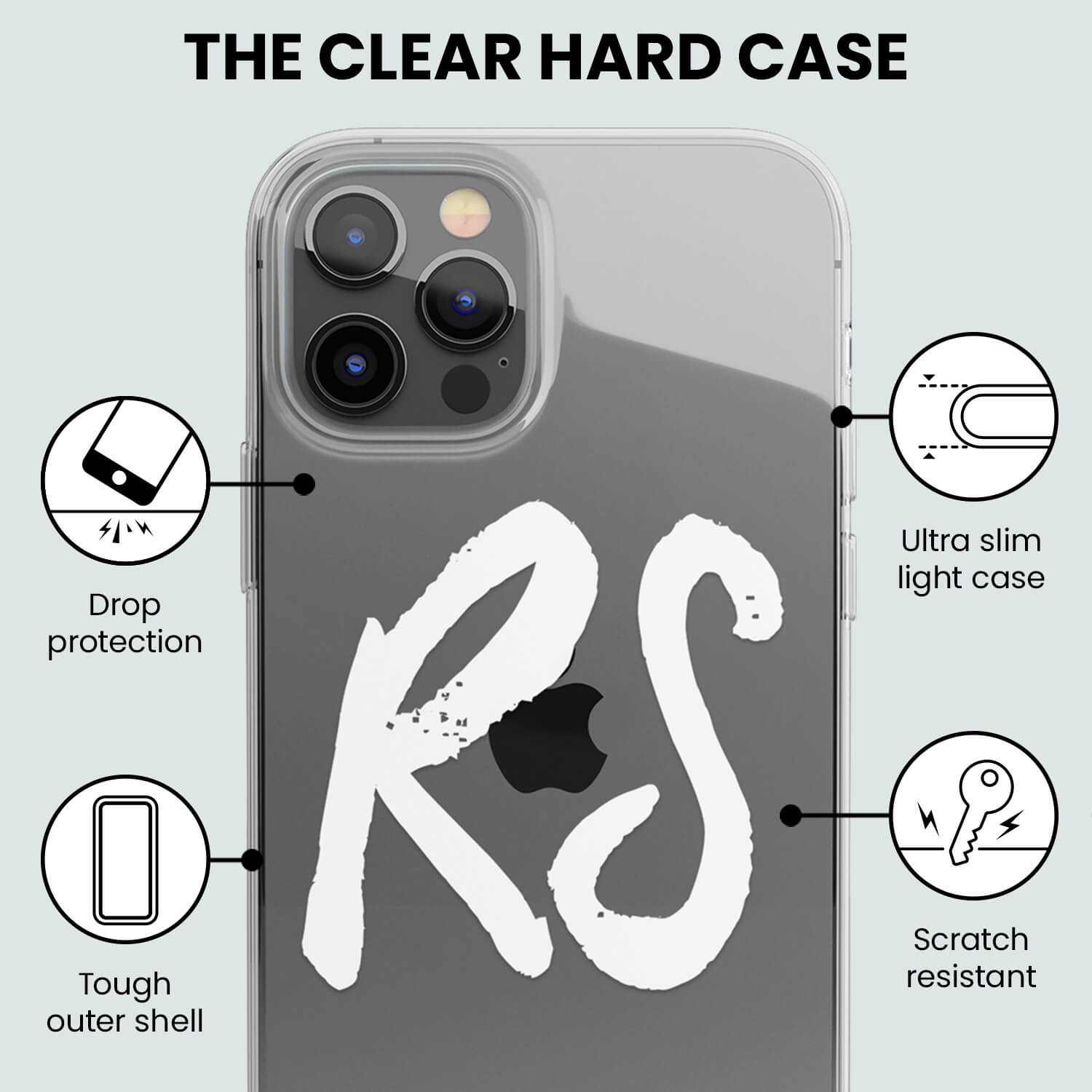 Our clear hard case exposed... Our clear hard case exposed...