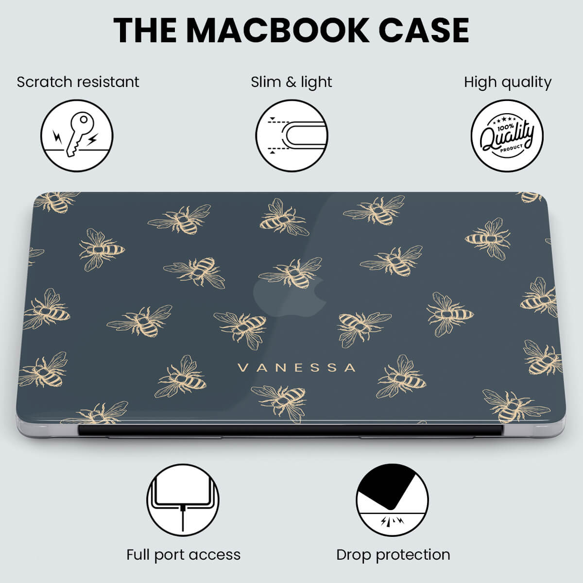 Our MacBook hard case exposed... Our MacBook hard case exposed...